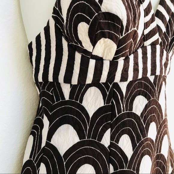 TRINA TURK Los Angeles Tiki Pin-Up DRESS Size 2 AS-IS - Picture 7 of 17